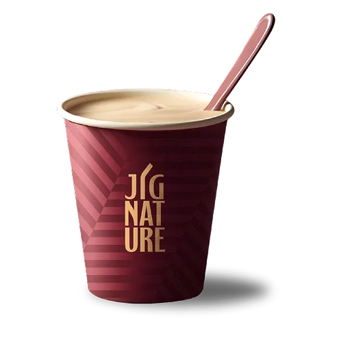 Classic Jigarthanda in a JiGNature branded cup