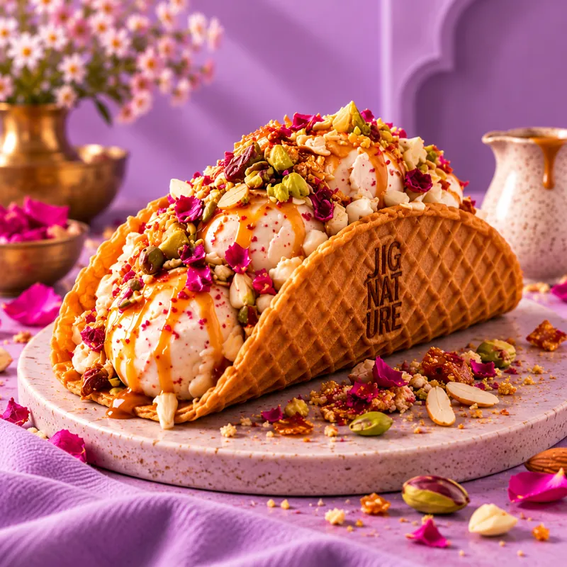 Thanda Fold — Tradition, with a crunch.