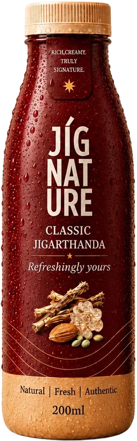 JiGNature Classic Jigarthanda 200 ml bottle